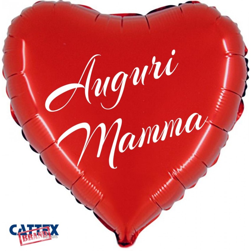 Palloncini Decorati CTX - Auguri Mamma (18”)